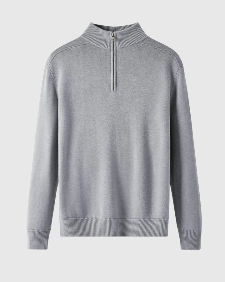 Eugen | Merino svetr se zipem Capri