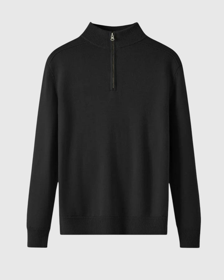 Eugen | Merino svetr se zipem Capri