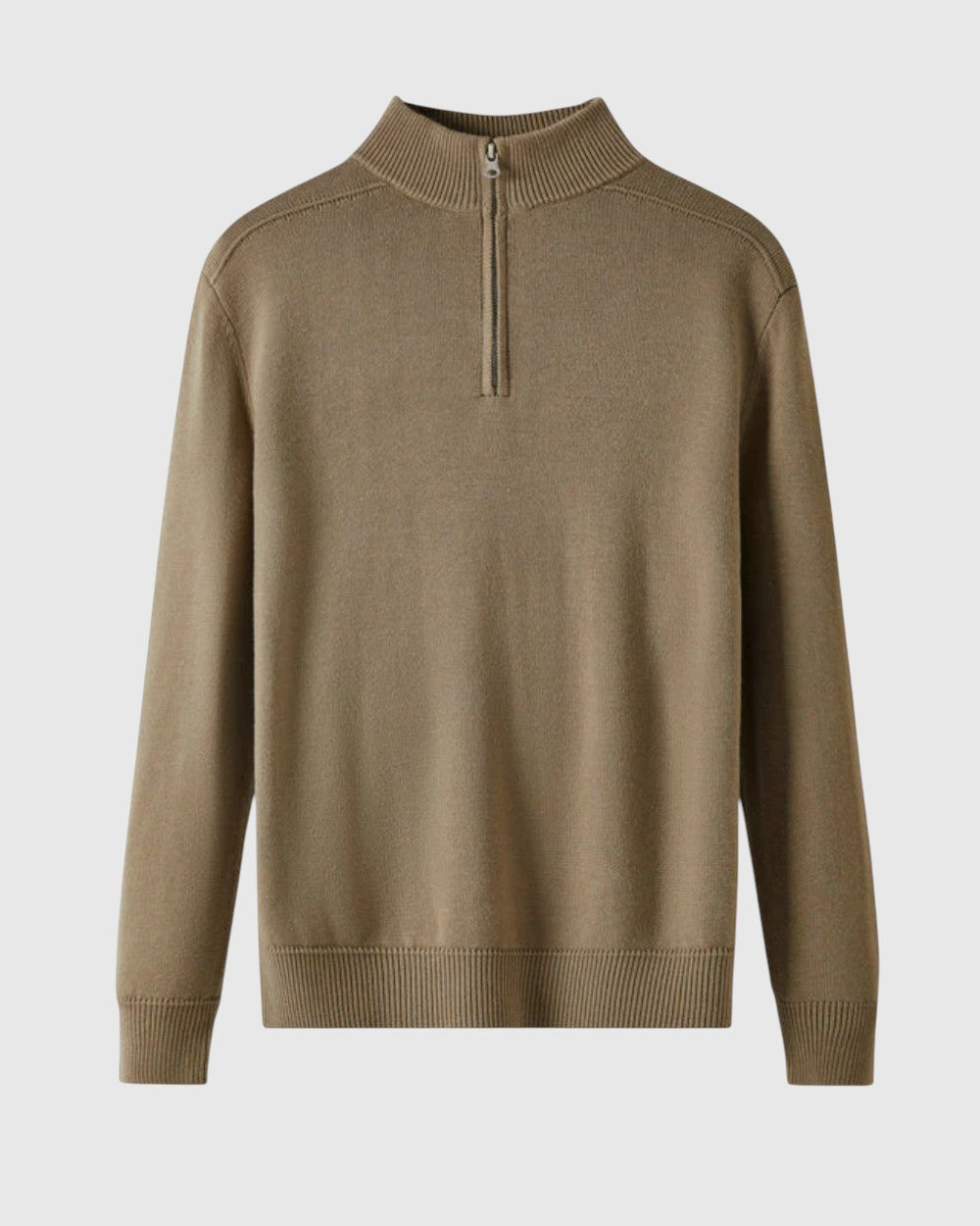 Eugen | Merino svetr se zipem Capri