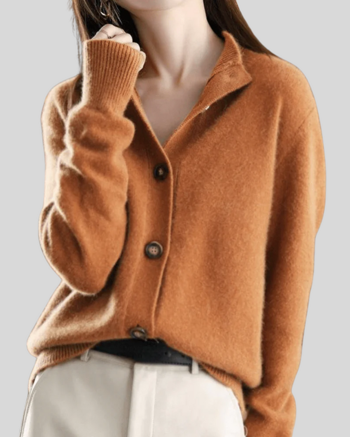 Luna | Retro-stylový kašmírový vest
