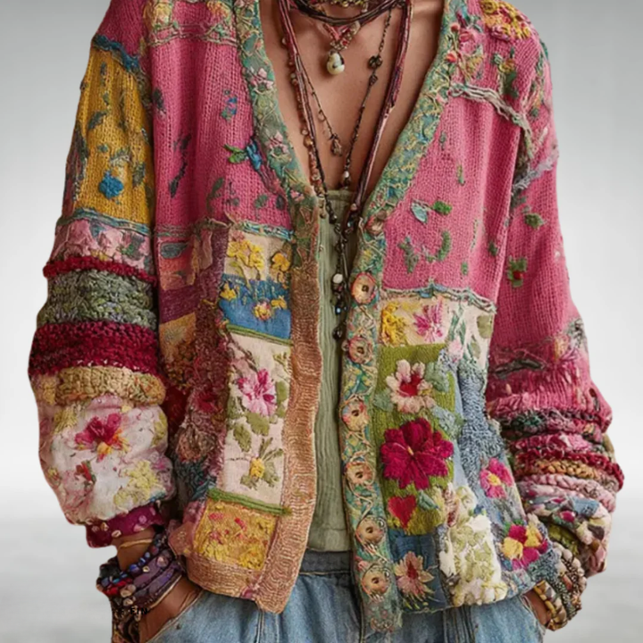 Milla™ Boho Pletená Bunda