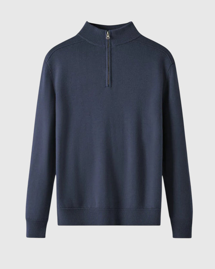 Eugen | Merino svetr se zipem Capri