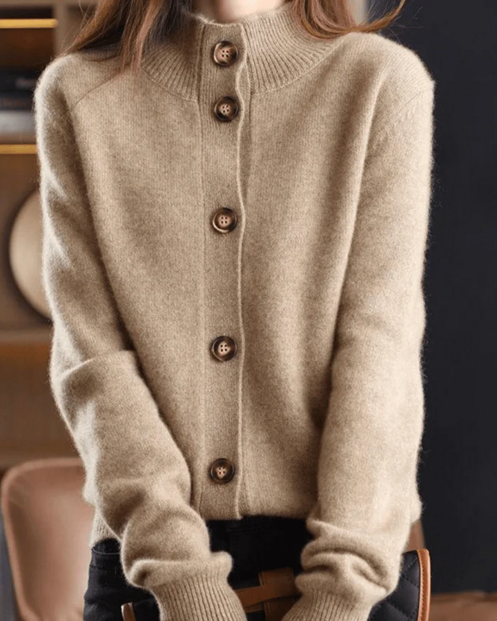 Luna | Retro-stylový kašmírový vest
