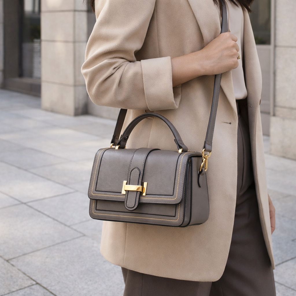 Luna Paris - Elegantní kožená taška