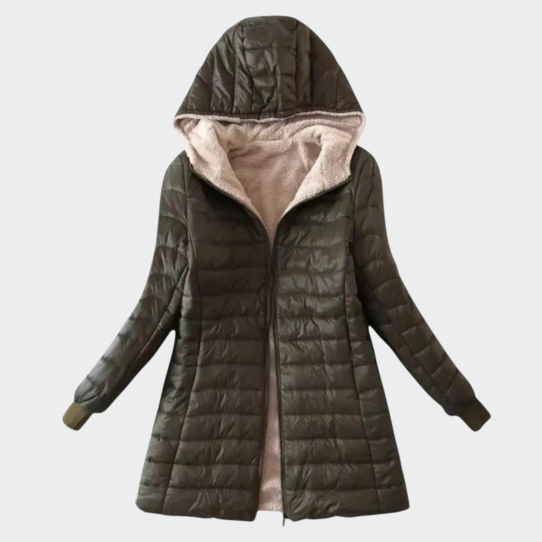 Carolina™ | Zimní kabát s sherpa podšívkou