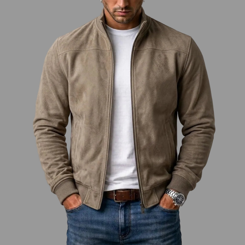 Varel | Bomber bunda z jemné kůže