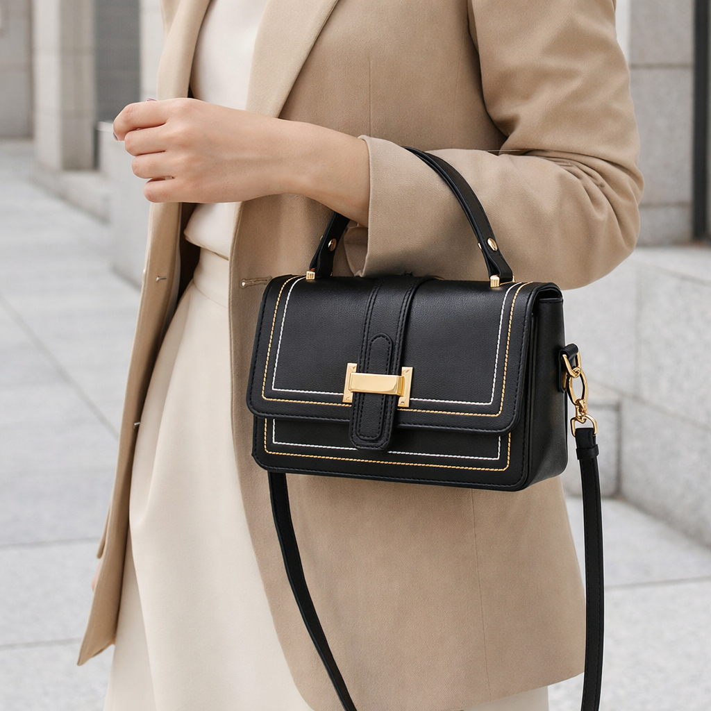 Luna Paris - Elegantní kožená taška
