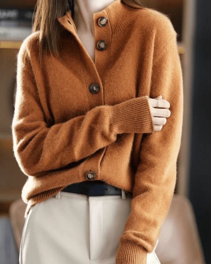 Luna | Retro-stylový kašmírový vest