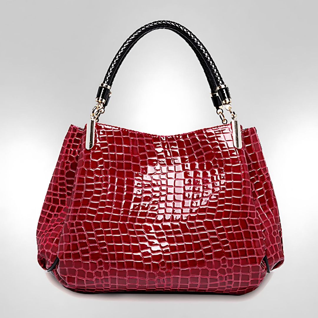 Lusso Milano - Krokodýlí Kabelka přes Rameno