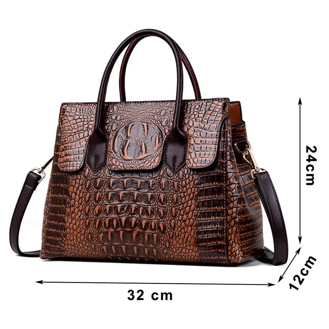 Luxusní Krokodýlí Designer Kabelka
