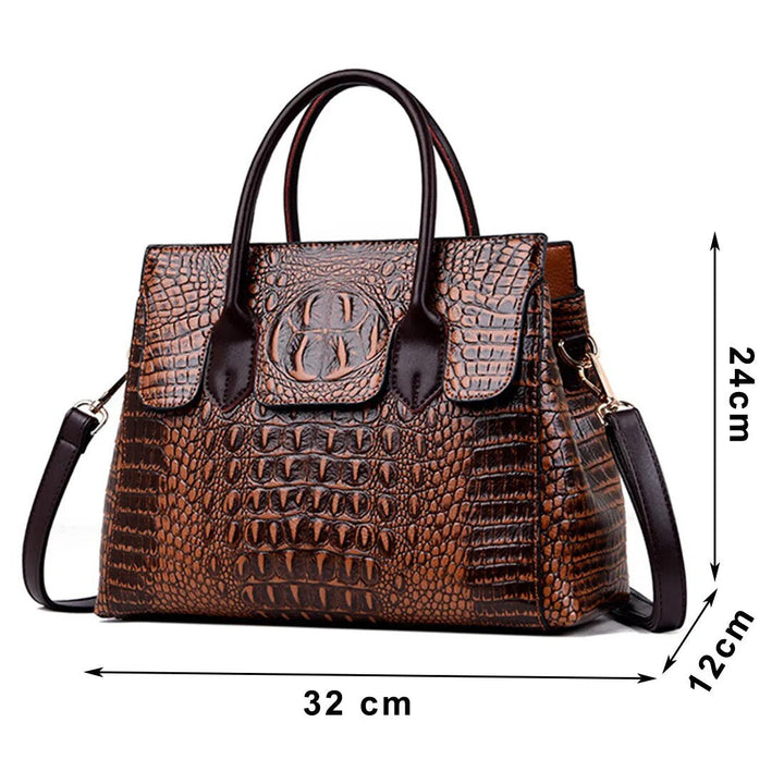 Luxusní Krokodýlí Designer Kabelka
