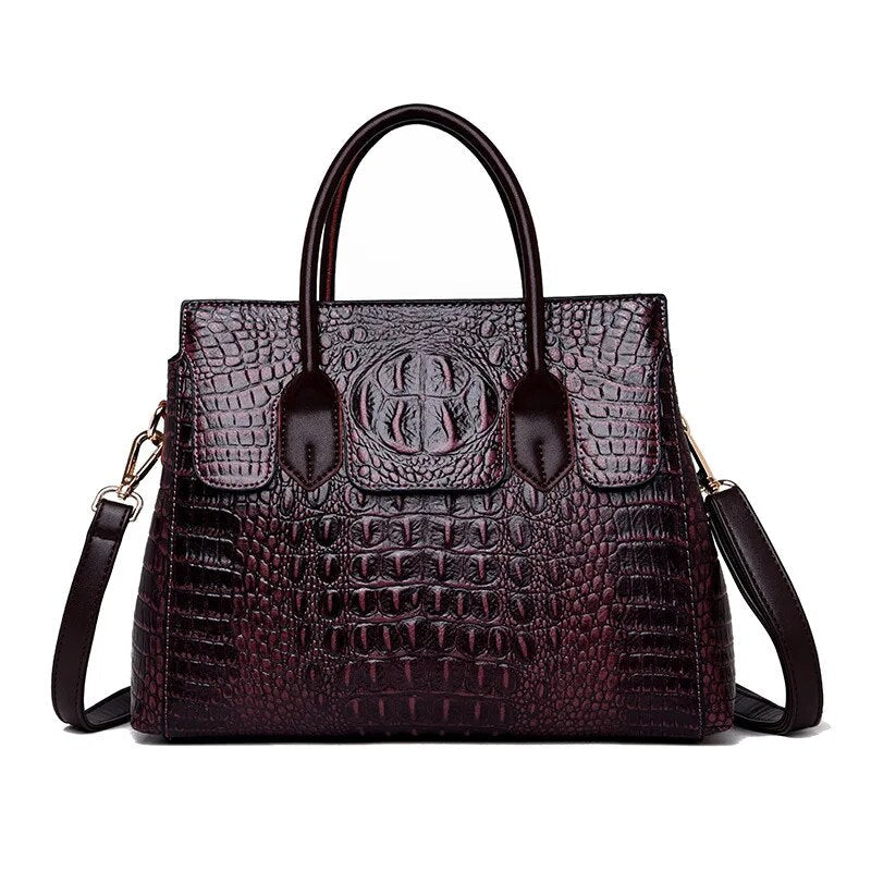 Luxusní Krokodýlí Designer Kabelka