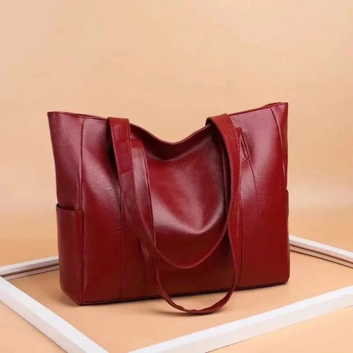 Susan - Minimalistická luxusní kožená taška přes rameno