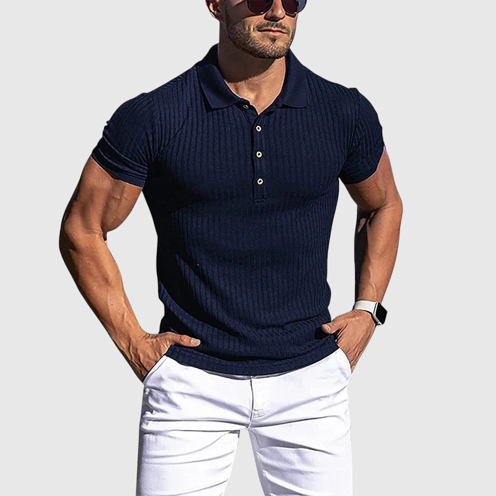 Heřman | Elegantní pruhovaná polokošile