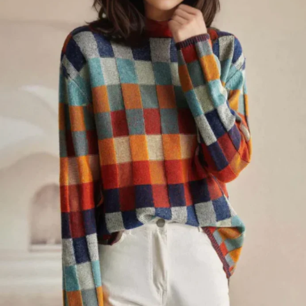 Heleen | Pohodlný svetr inspirovaný vintage