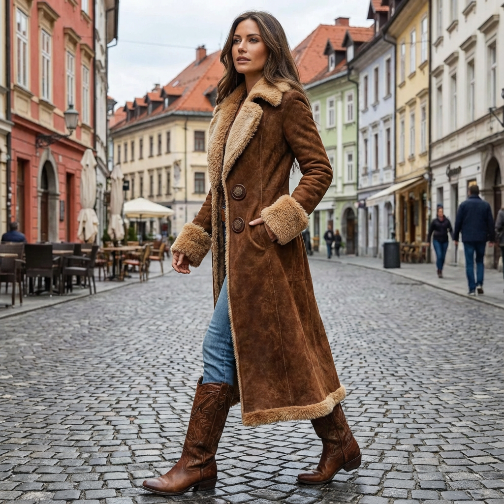 Claire | Dlouhý a elegantní zimní kabát