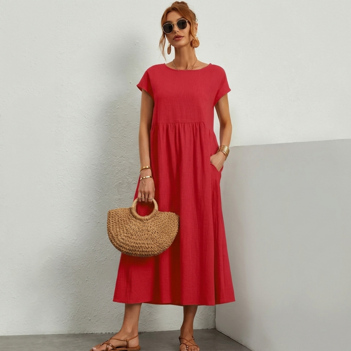 Eliška | Elegantní splývavé šaty