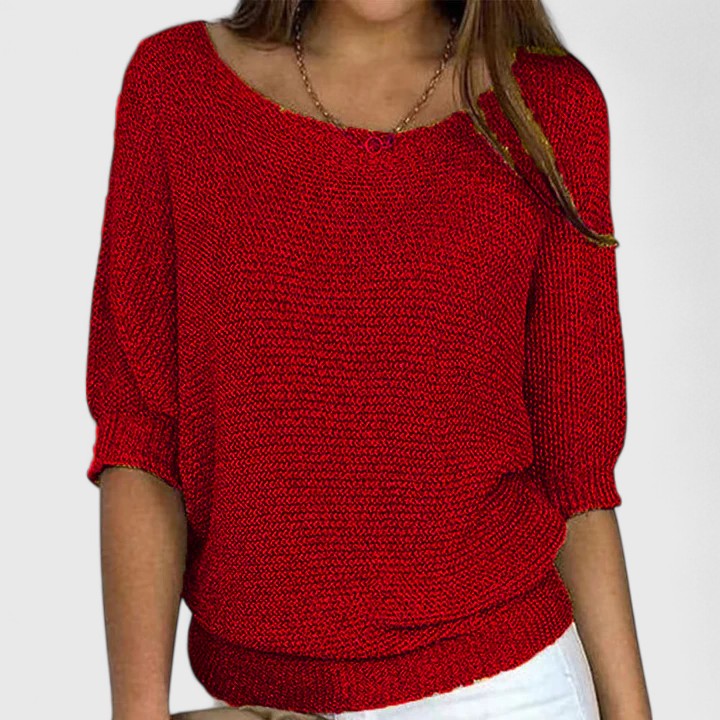 Monique | Elegantní a pohodlný pletený svetr