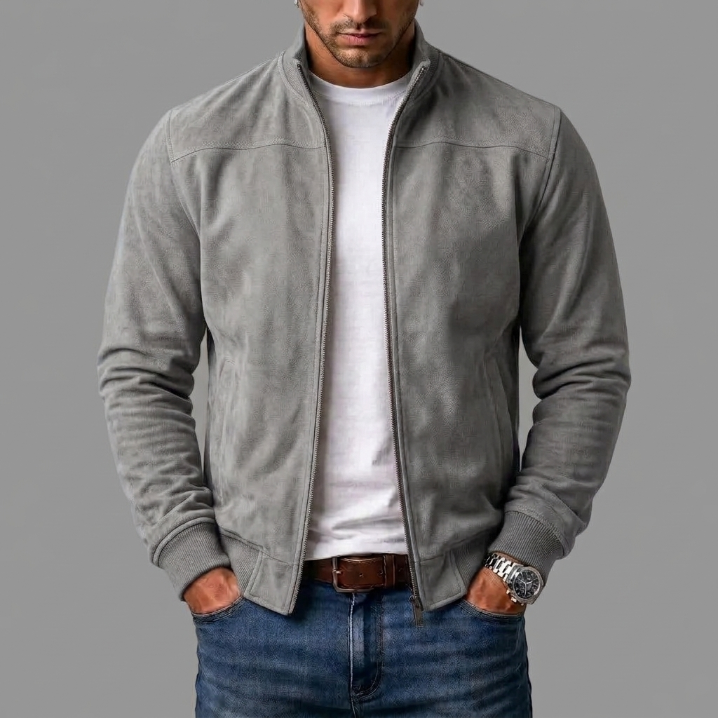 Varel | Bomber bunda z jemné kůže