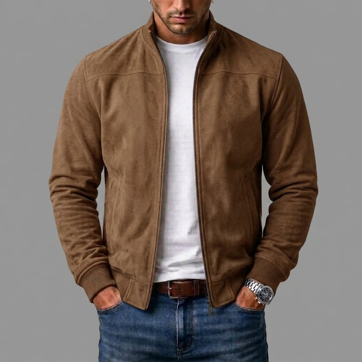 Varel | Bomber bunda z jemné kůže
