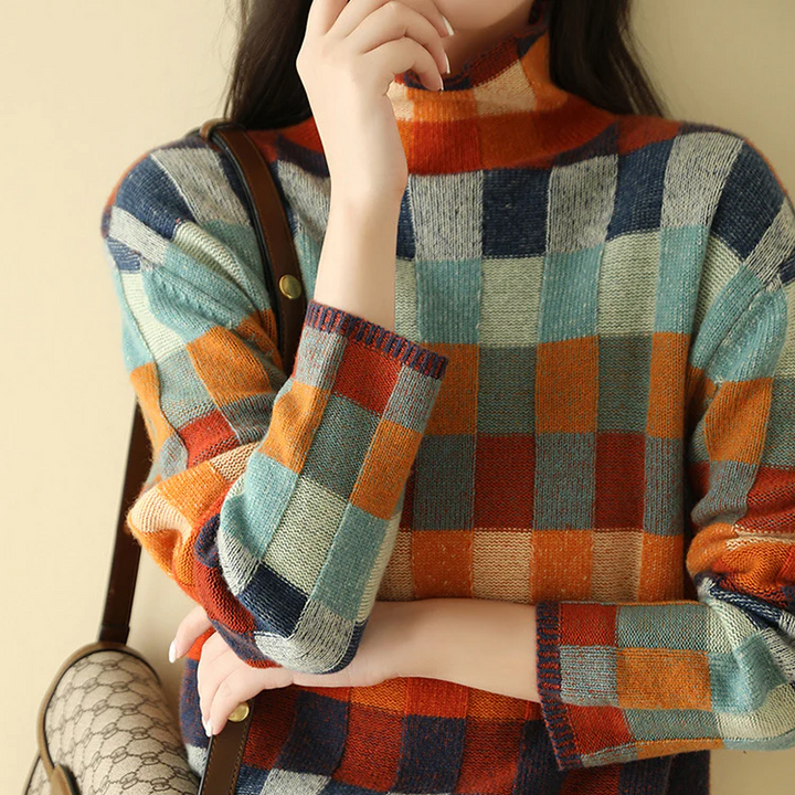 Heleen | Pohodlný svetr inspirovaný vintage