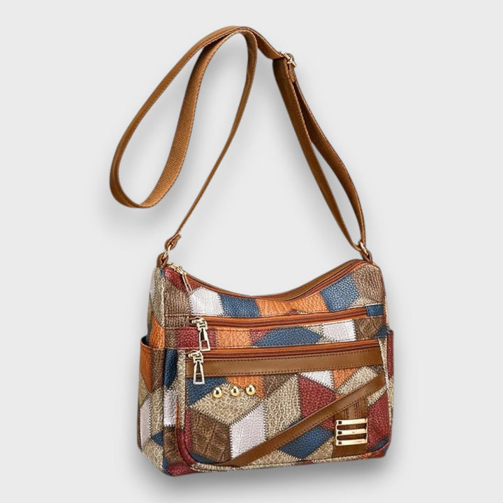 Maria – Patchwork Kožená Kabelka