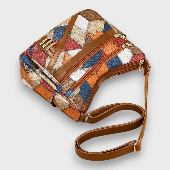 Maria – Patchwork Kožená Kabelka