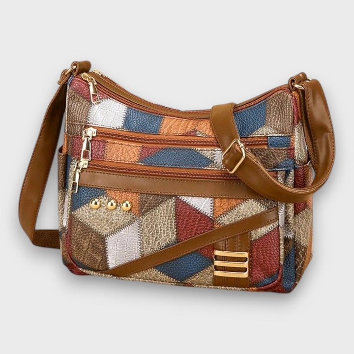 Maria – Patchwork Kožená Kabelka