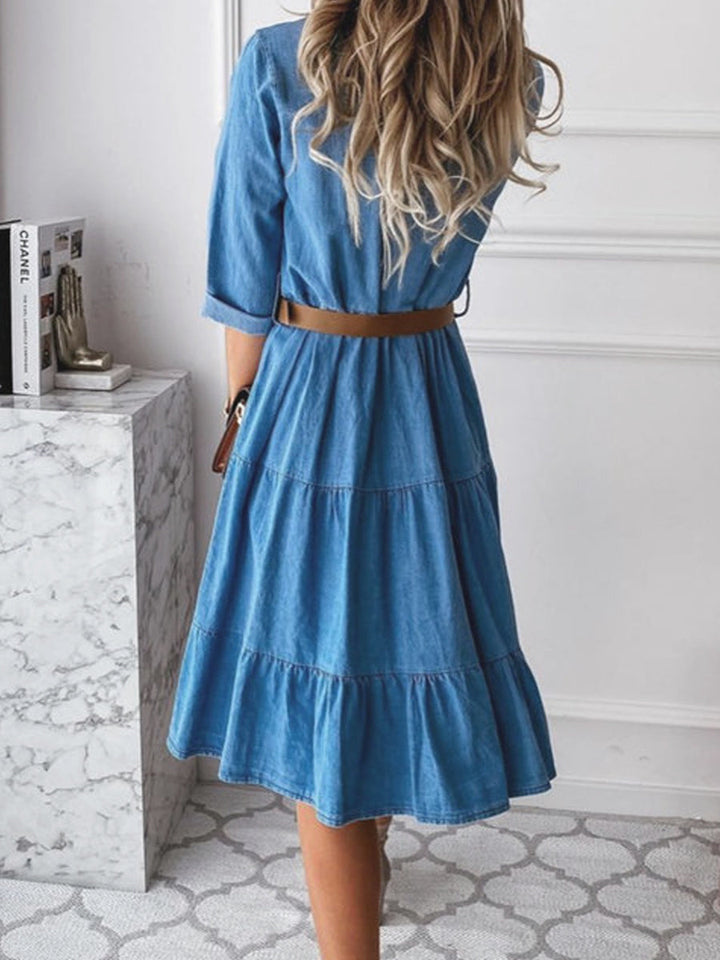 Barbora | Ležérně elegantní džínové šaty
